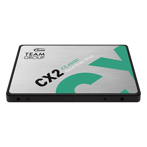 TEAMGROUP CX2 512GB 2.5 SATA SATA 3 3D NAND Internal Solid State Drive (SSD)