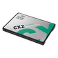 TEAMGROUP CX2 512GB 2.5 SATA SATA 3 3D NAND Internal Solid State Drive (SSD)
