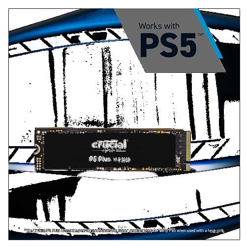 CRUCIAL P5 Plus 2TB M.2 NVMe Gen4 Solid State Drive