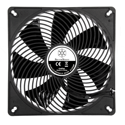 SILVERSTONE Air Penetrator 140i 140mm Non-RGB Cabinet Fan (Black) (Single Pack)