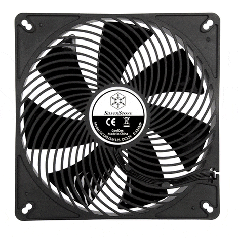 SILVERSTONE Air Penetrator 140i 140mm Non-RGB Cabinet Fan (Black) (Single Pack)