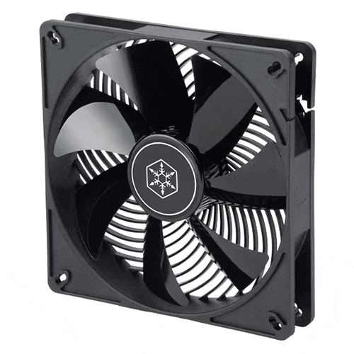 SILVERSTONE Air Penetrator 140i 140mm Non-RGB Cabinet Fan (Black) (Single Pack)