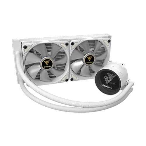 GAMDIAS Chione M3 240 Lite ARGB 240mm CPU Liquid Cooler (White)
