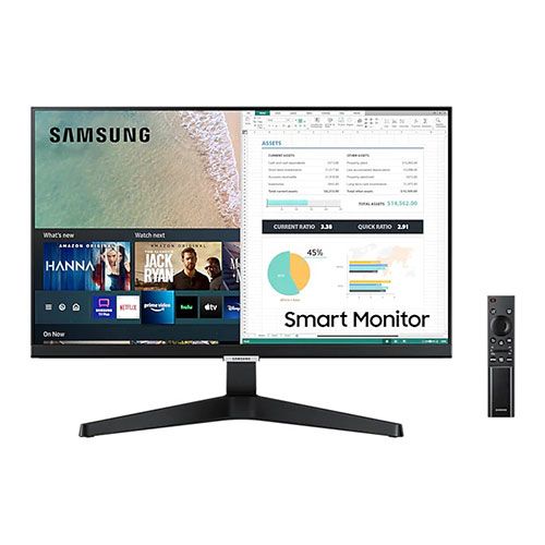 SAMSUNG LS24AM506NWXXL 24 Inch FHD 60Hz IPS Panel 99% SRGB 14MS IPS Gaming Monitor
