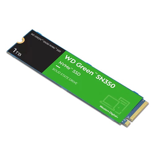 WESTERN DIGITAL Green SN350 1TB M.2 NVME Gen3 Solid State Drive ( SSD )