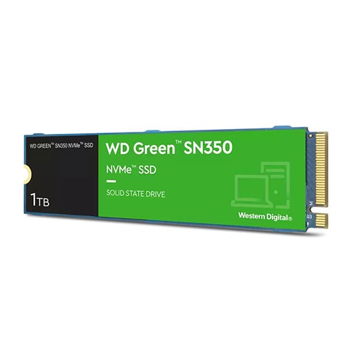 WESTERN DIGITAL Green SN350 1TB M.2 NVME Gen3 Solid State Drive ( SSD )