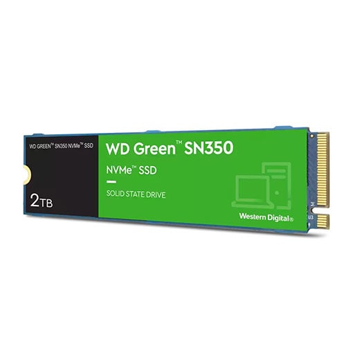 WESTERN DIGITAL Green SN350 2TB M.2 NVME Gen3 Solid State Drive ( SSD )
