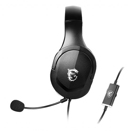 MSI Immerse GH20 Wired 7.1 Surround Gaming Headphone ( Black ) ( PC / PS4 / PS5 / Mac )