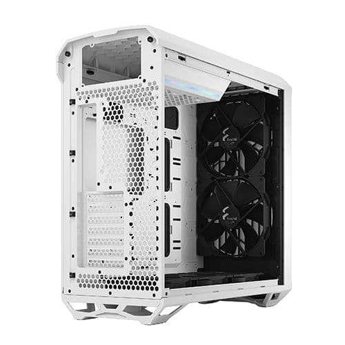 FRACTAL DESIGN Torrent Clear Tint EATX Mid Tower Cabinet (White)