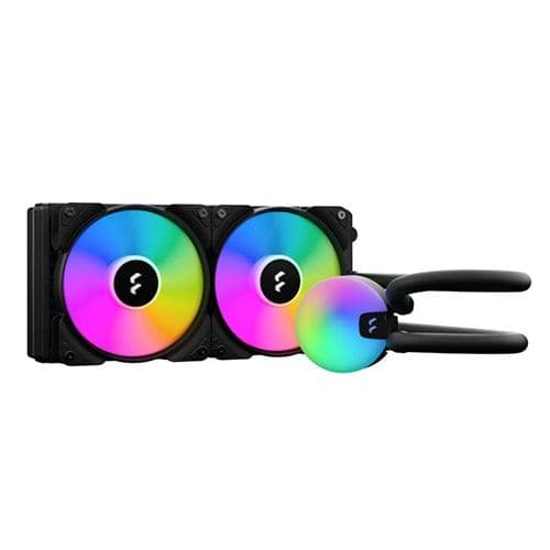 FRACTAL DESIGN Lumen S24 RGB 240mm CPU Liquid Cooler (Black)