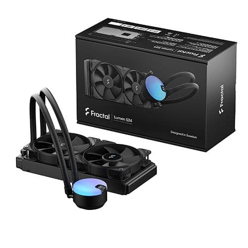 FRACTAL DESIGN Lumen S24 240mm CPU Liquid Cooler (Black)