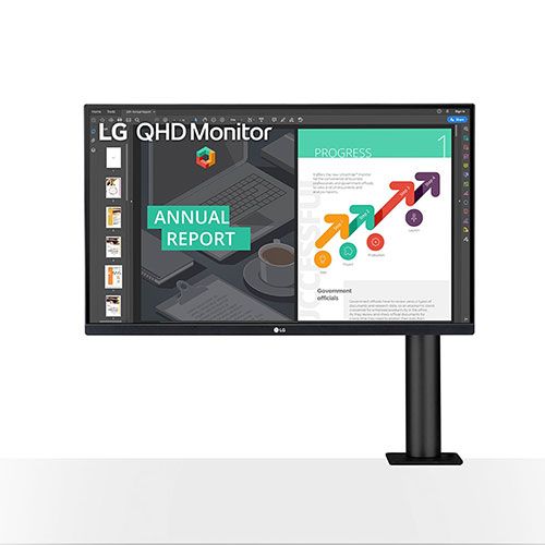LG 27QN880 27 Inch 2K 144Hz IPS Panel 99%SRGB 5MS IPS Gaming Monitor