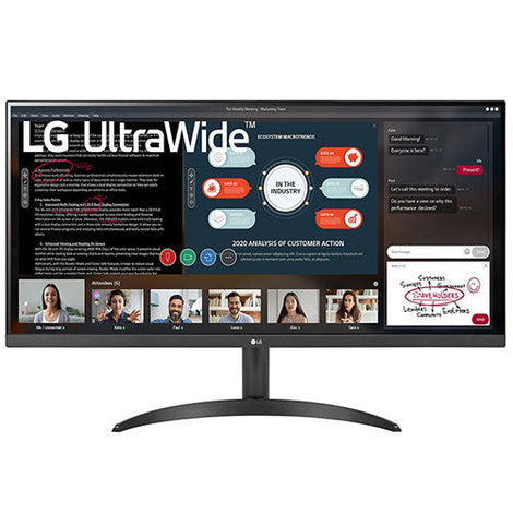 LG 34WP500-B 34 Inch FHD 75Hz IPS Panel 95% SRGB 5ms AMD Freesync IPS Gaming Monitor