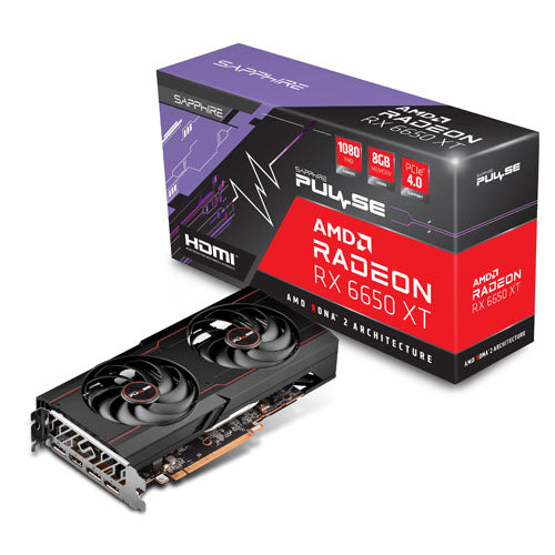 SAPPHIRE Pulse Radeon RX 6650 XT 8GB AMD Graphic Card