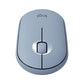 LOGITECH Pebble M350 Wireless+Bluetooth Ambidextrous Gaming Mouse ( Pebble M350 ) ( 1000DPI / 3 Macro Button ) ( Blue )