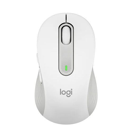 LOGITECH Signature M650 Wireless Ambidextrous Gaming Mouse ( 鈥?10-006264 ) ( 4000DPI / 5 Macro Button ) ( Off White )