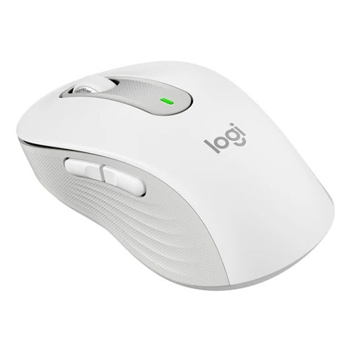 LOGITECH Signature M650 Wireless Ambidextrous Gaming Mouse ( 鈥?10-006264 ) ( 4000DPI / 5 Macro Button ) ( Off White )