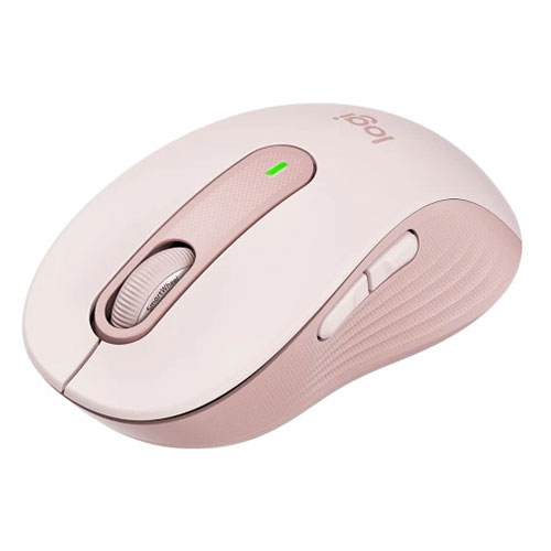 LOGITECH Signature M650 Wireless Ambidextrous Gaming Mouse ( 鈥?10-006263 ) ( 4000DPI / 5 Macro Button ) ( Rose )