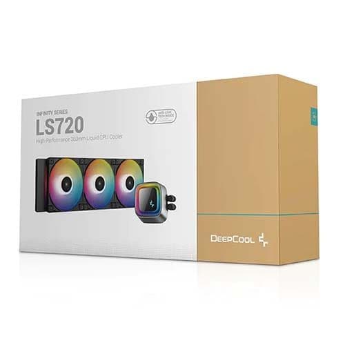 DEEPCOOL LS720 Premium ARGB Liquid CPU Liquid Cooler (Black)