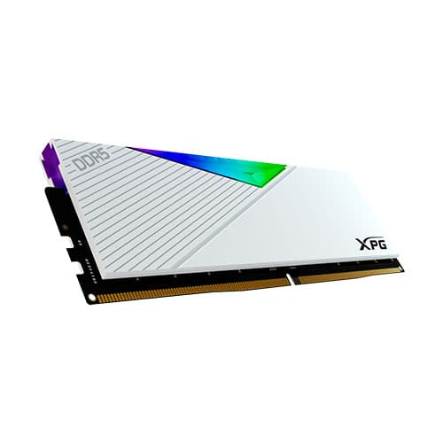 ADATA XPG Lancer RGB 16GB ( 16GB x 1 ) 5200MHz DDR5 RAM ( White ) ( CL38 )