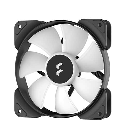 FRACTAL DESIGN Aspect 12 RGB Black Frame 120mm Cabinet Fan (Black) (Single Pack)