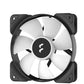FRACTAL DESIGN Aspect 12 RGB Black Frame 120mm Cabinet Fan (Black) (Single Pack)