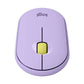 LOGITECH Pebble M350 Wireless+Bluetooth Ambidextrous Gaming Mouse ( Pebble M350 ) ( 1000DPI / 3 Macro Button ) ( Lavendrer )