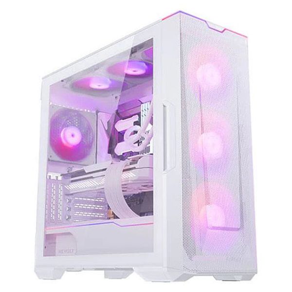 PHANTEKS Eclipse G500A DRGB EATX Mid Tower Cabinet (White)