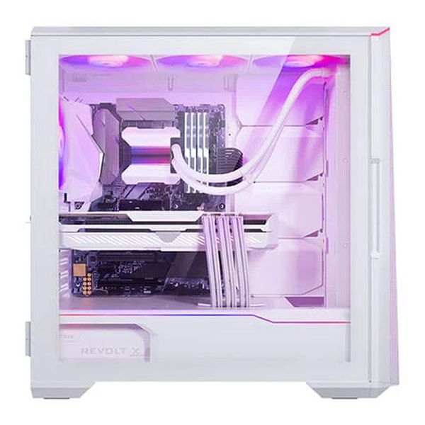 PHANTEKS Eclipse G500A DRGB EATX Mid Tower Cabinet (White)