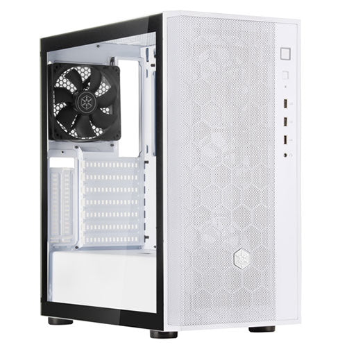 SILVERSTONE FARA R1 V2 ATX Mid Tower Cabinet (White)