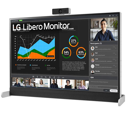 LG 27BQ70QC 27 Inch 2K 75Hz IPS Panel 99%SRGB AMD Free Sync Business Monitor