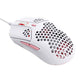 HYPERX Pulsefire Haste Wired Ergonomic Gaming Mouse ( 4P5E4AA ) ( 16000DPI / 6 Macrto Buttons ) ( White/Pink )