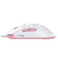 HYPERX Pulsefire Haste Wired Ergonomic Gaming Mouse ( 4P5E4AA ) ( 16000DPI / 6 Macrto Buttons ) ( White/Pink )