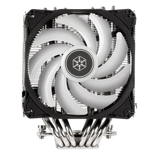 SILVERSTONE Hydrogon D120 ARGB Dual Tower CPU Air Cooler (Black)