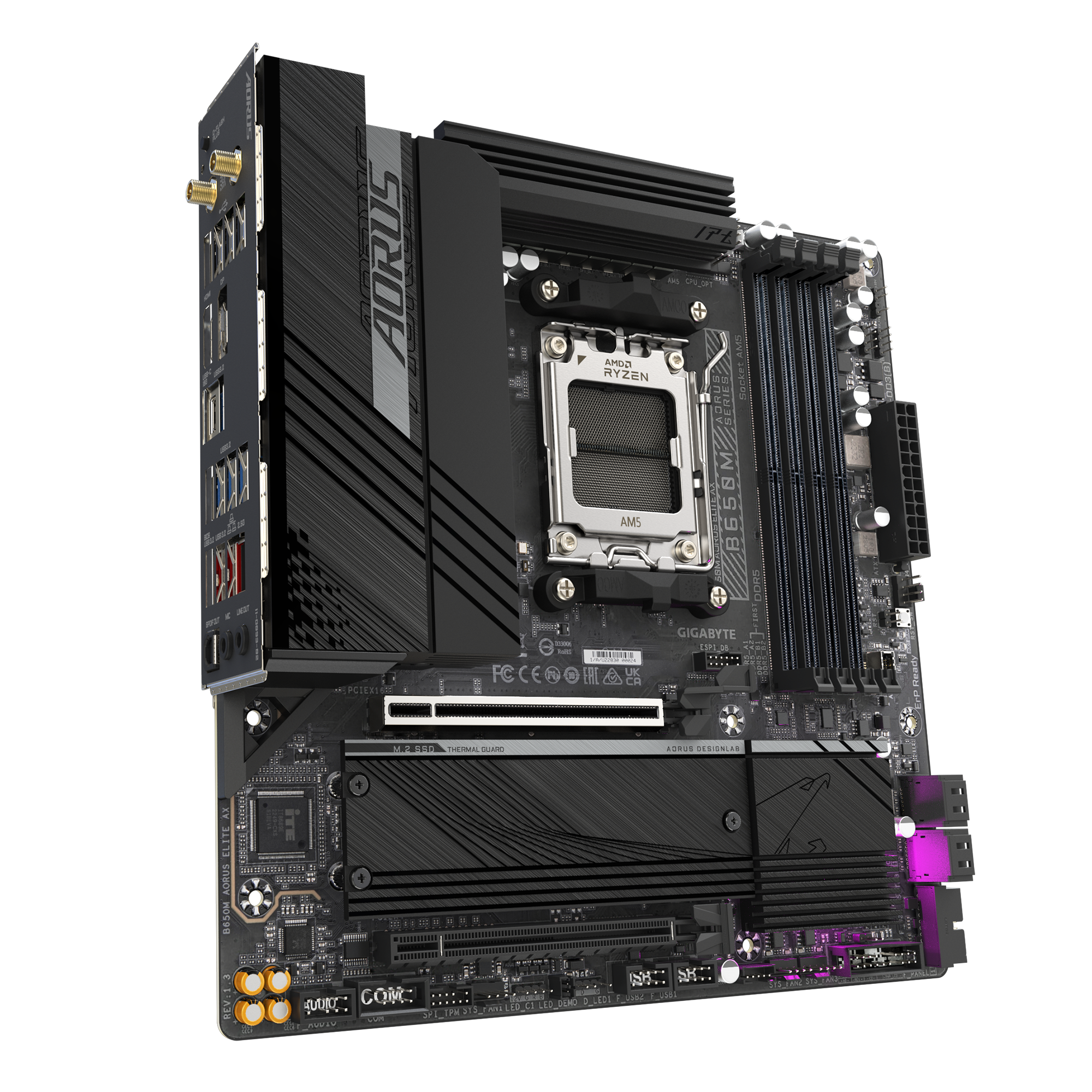 GIGABYTE GA-B650M AORUS ELITE AX AMD AM5 MOTHERBOARD