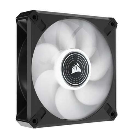 CORSAIR ML120 Elite 120mm White Premium PWM Magnetic Levitation Cabinet Fan (Black) (Single Pack)