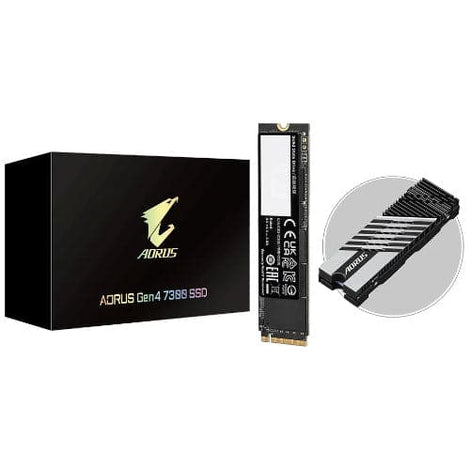 GIGABYTE Aorus 7300 SSD 2TB M.2 NVMe Gen4 Internal Solid State Drive (SSD)