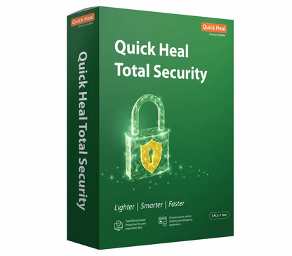 QUICK HEAL TOTAL SECURITY 3 USER 1 YEAR 2HRS EMAIL DELIVERY