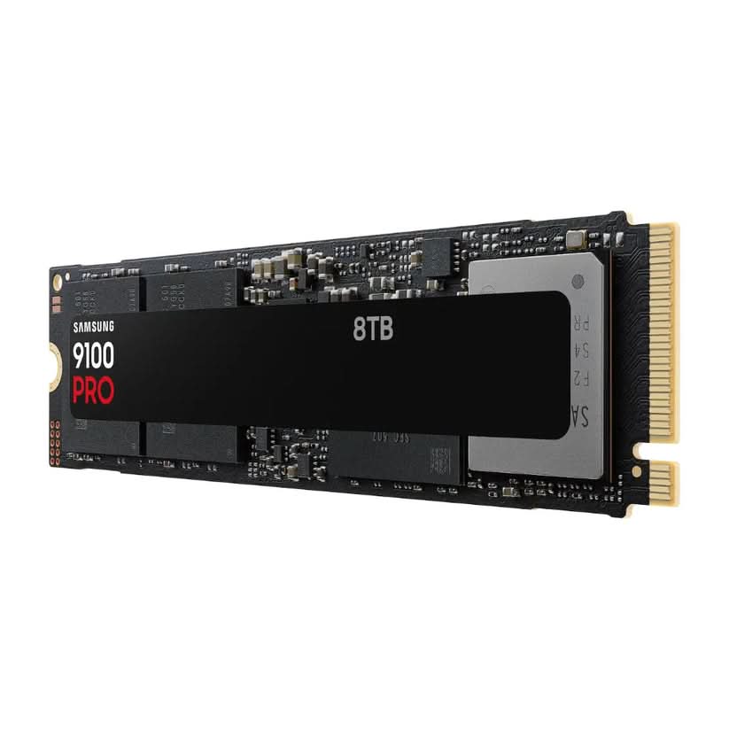 Samsung 9100 PRO 8TB M.2 2280 NVMe PCI5.0 Internal SSD MZ-VAP8T0BW