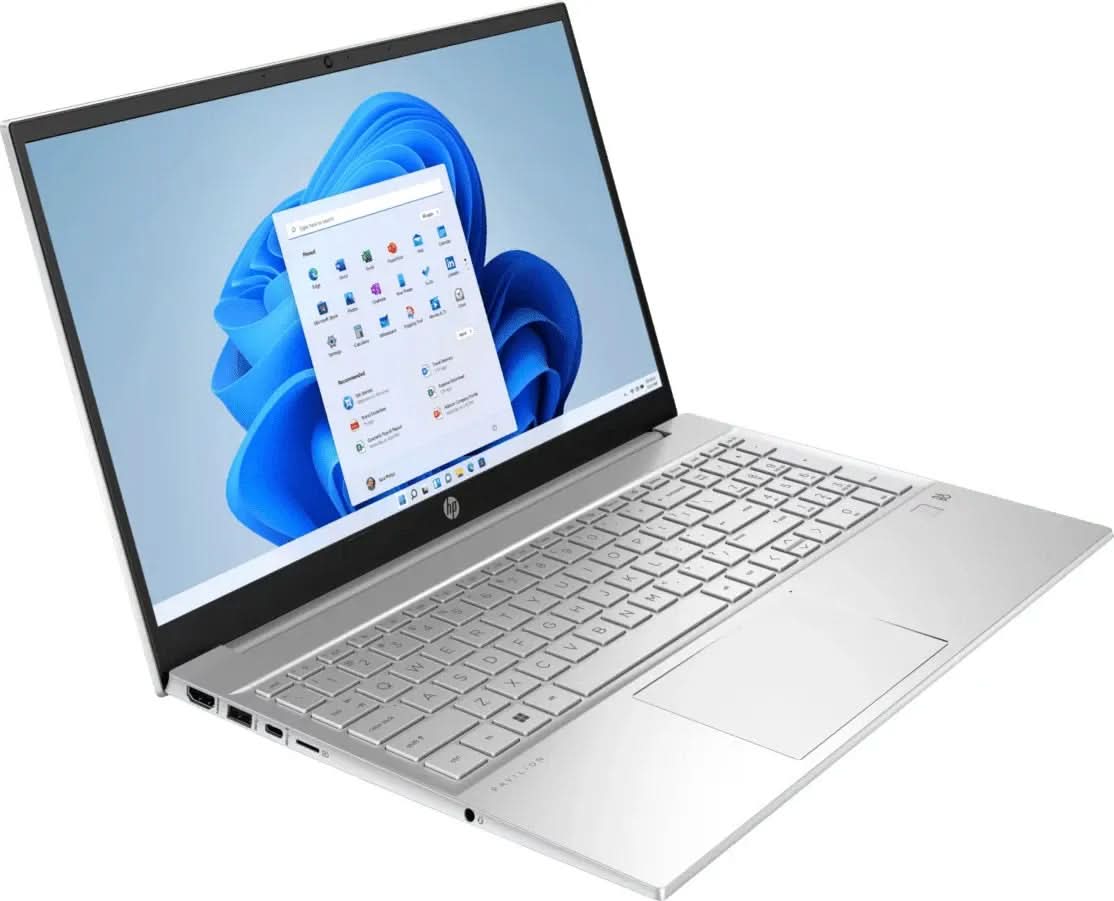 HP 15 EG3027TU [CI5-1340P 13TH GEN/16GB/512GB SSD/WIN11 HOME+MSO/15.6 INCH/INTEGRATED GRAPHICS /1 YEAR(S)/SILVER]