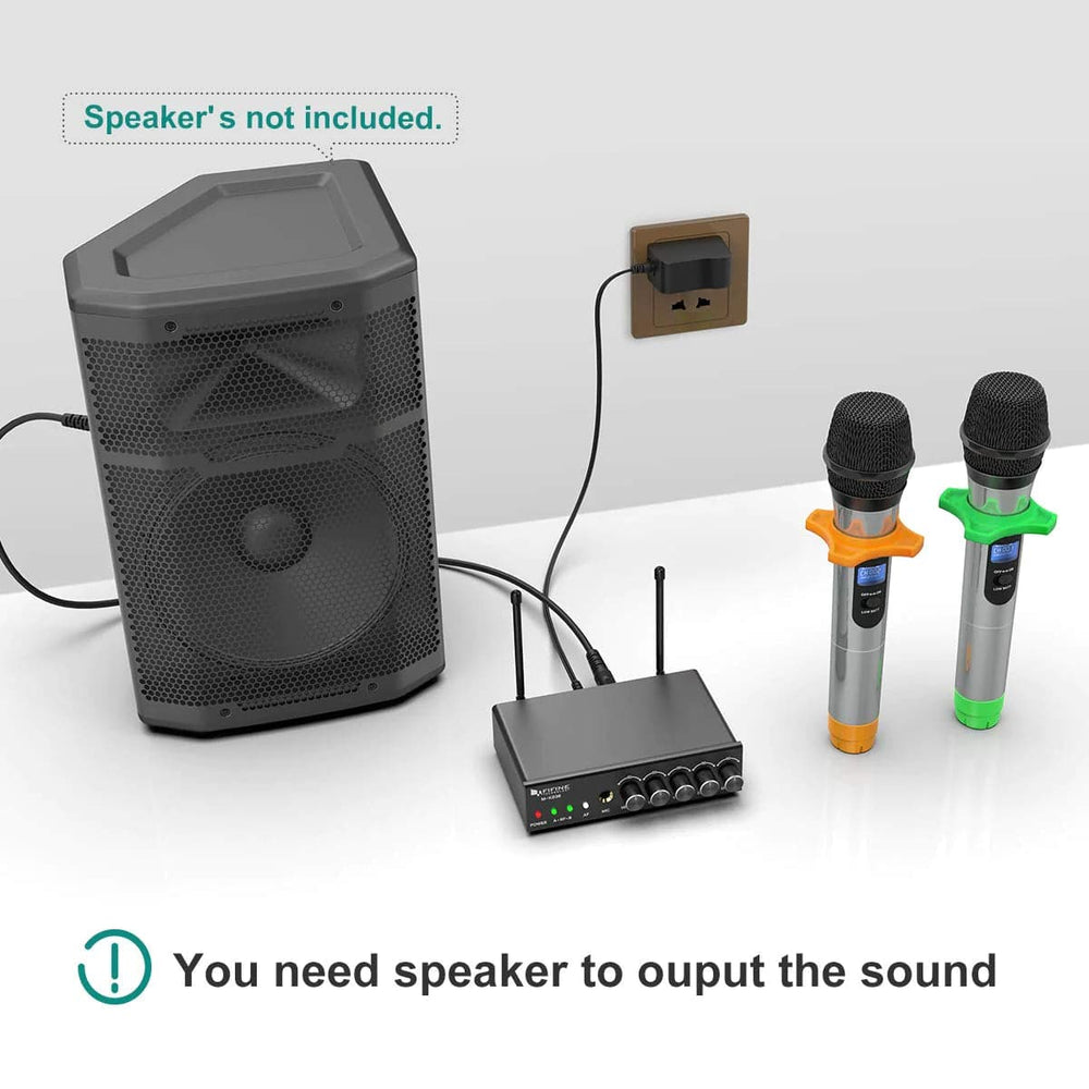 FIFINE K036 Wireless HandHeld Microphone ( Gray )