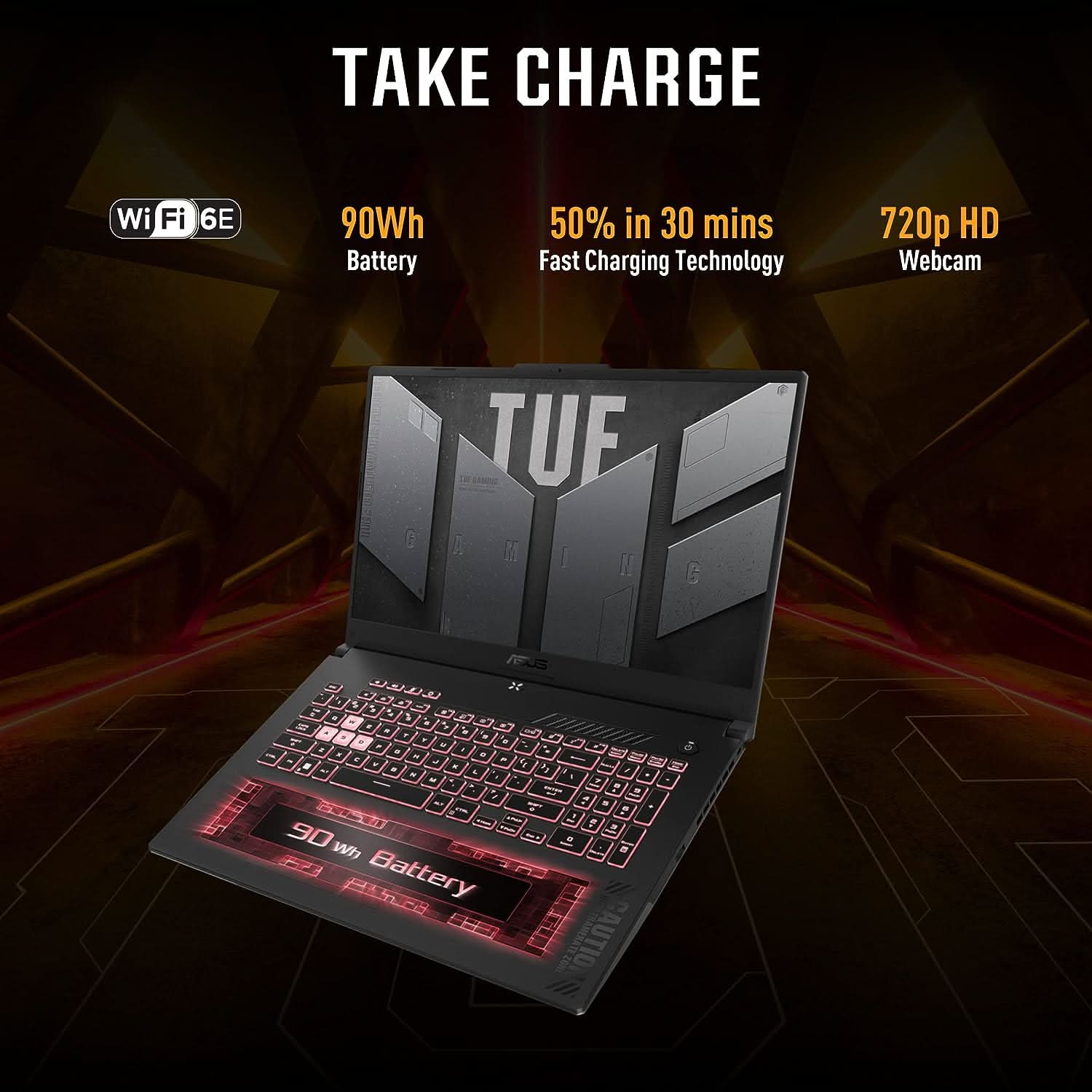 ASUS TUF GAMING FA577XV-HQ036WS [R9-7940HS RYZEN/16GB/1TB SSD/WIN11 HOME+MSO/15.6 INCH/8GB RTX 4060 GRAPHICS /1 YEAR(S)/GREY]