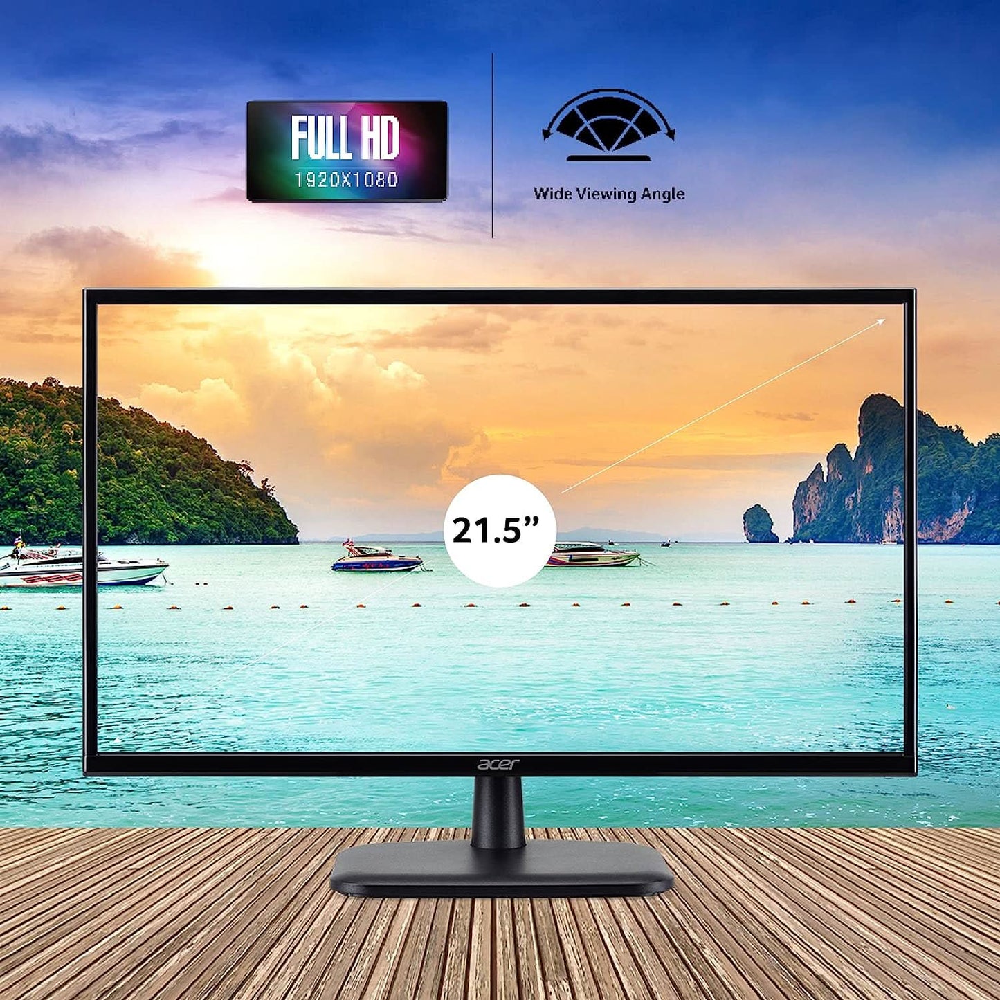 ACER 22 INCH EK220QH FHD MONITOR