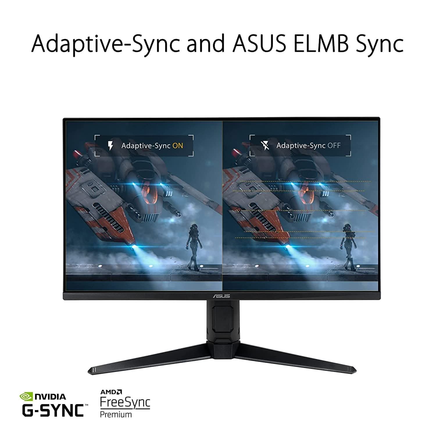 ASUS TUF GAMING 28 INCH VG28UQL1A UHD IPS 144HZ GAMING MONITOR WITH HEIGHT ADJUSTMENT
