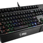 MSI VIGOR GK20 BACKLIT RGB WIRED KEYBOARD