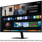 SAMSUNG M5 27 INCH LS27BM500EWXXL FHD SMART MONITOR