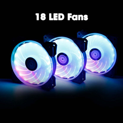 ZEBRONICS PGF 520C ARGB CABINET FAN TRIPLE PACK