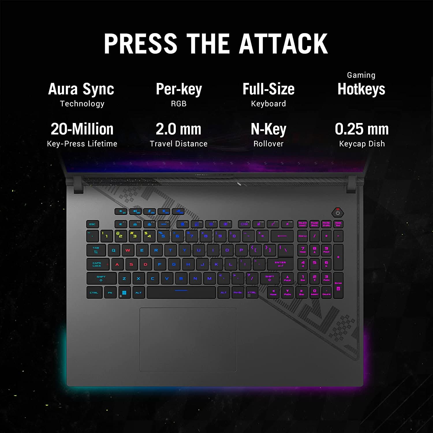 ASUS G814JV-N5063WS [CI7-13650HX 13TH GEN/16GB DDR5/1TB SSD/WIN11 HOME+MSO/18.0 INCH/8GB RTX 4060 GRAPHICS /1 YEAR(S)/GREY]