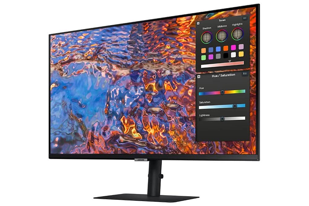 SAMSUNG 32 INCH LS32B800PXW UHD IPS 98% DCI-P3 MONITOR WITH USB TYPE-C