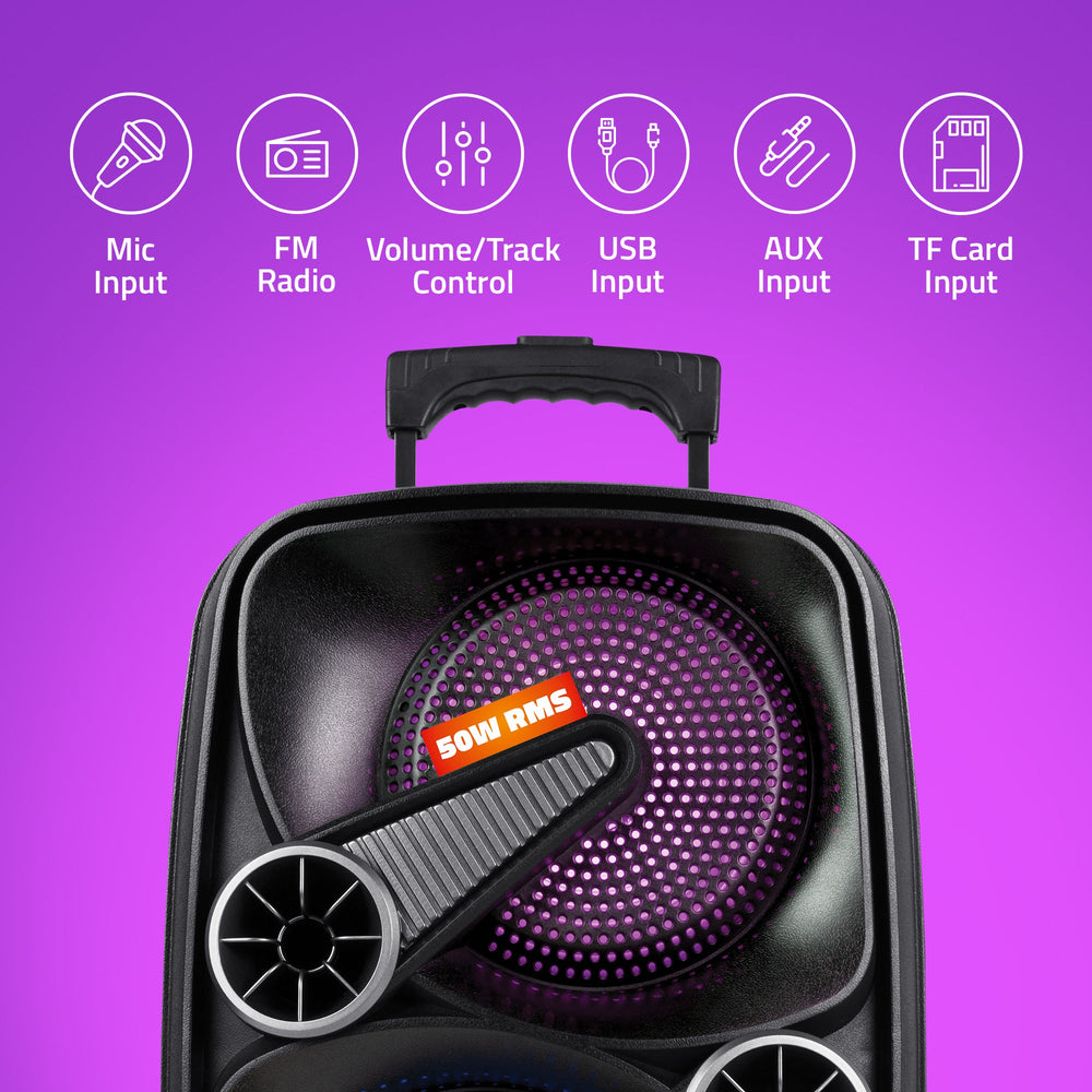 BT909 50W Wireless Bluetooth Party Speaker